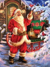paint by numbers kit Santa Claus 12