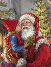 paint by numbers kit Santa Claus 7