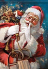 paint by numbers kit Santa Claus 8