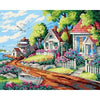 paint by numbers kit Scenery 4