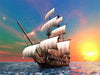 paint by numbers kit Ships Galleon 10
