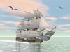 paint by numbers kit Ships Galleon 15