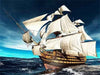 paint by numbers kit Ships Galleon 3