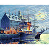 paint by numbers kit Ships Galleons 19