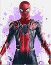 paint by numbers kit Spiderman