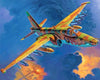 paint by numbers kit Sukhoi SU 25 Aircraft - Custom paint by number