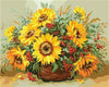 paint by numbers kit Sunflowers 11