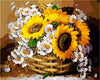 paint by numbers kit Sunflowers 4