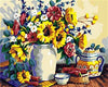 paint by numbers kit Sunflowers 5