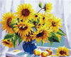 paint by numbers kit Sunflowers 6