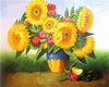 paint by numbers kit Sunflowers 7