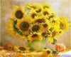paint by numbers kit Sunflowers 8