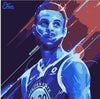 paint by numbers kit The Stephen curry - Custom paint by number