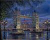 paint by numbers kit Tower Bridge London - Custom paint by number