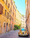 paint by numbers kit Trastevere Rome - Custom paint by number