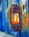 paint by numbers kit Vintage lantern - Custom paint by number