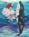 paint by numbers kit Whale Collection 4