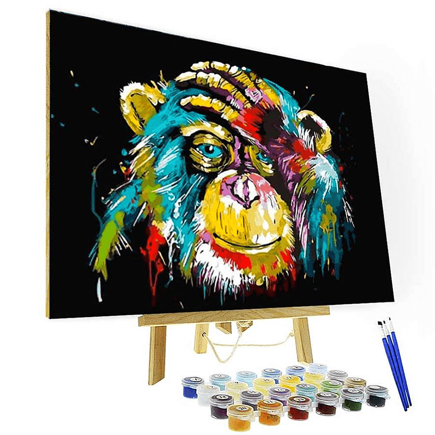 How Monkey Paint by Number Kit Is Exciting Activity for Children