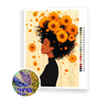 Sunflower Dreams DIY Diamond Painting Kit: Vibrant Art for Relaxation and Creativity