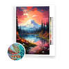Stunning Mountain Reflection Diamond Painting Kit – Full Drill DIY Art Craft