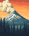 Volcanic Majesty Diamond Painting Kit – Full Drill Art Craft Decor