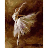 paint by numbers kit Ballet Dancer Series N19 - Custom paint by number