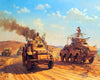 paint by numbers kit Battle Tanks Art - Custom paint by number