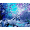 paint by numbers kit Blossom Unicorn - Custom paint by number