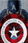 paint by numbers kit Captain america - Custom paint by number