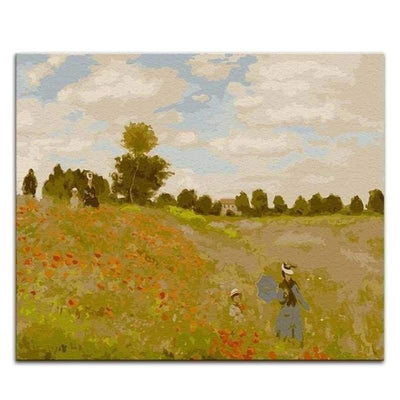 paint by numbers kit Claude Monet 2 - Custom paint by number