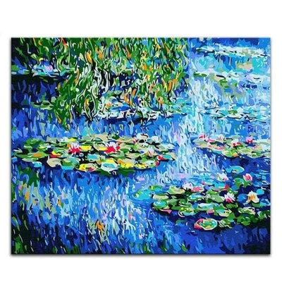 paint by numbers kit Claude Monet 6 - Custom paint by number