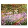 paint by numbers kit Claude Monet Garden 2 - Custom paint by number