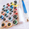 paint by numbers kit Colourful Labrador - Custom paint by number