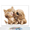 paint by numbers kit Cute Animal Collection N11 - Custom paint by number