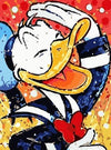 paint by numbers kit Donald duck - Custom paint by number