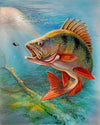 paint by numbers kit Fish In Water - Custom paint by number
