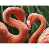 paint by numbers kit Flamingo 20 - Custom paint by number