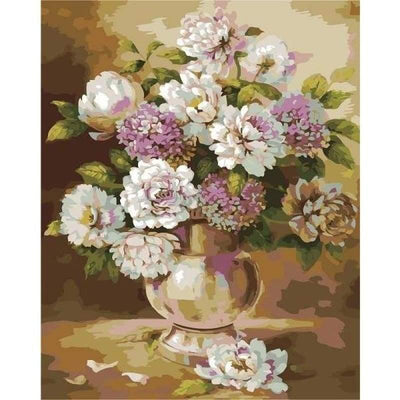 paint by numbers kit Flower 14 - Custom paint by number
