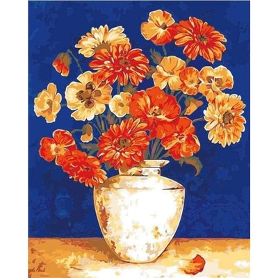 paint by numbers kit Flower 5 - Custom paint by number