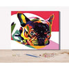 paint by numbers kit French Bulldog - Custom paint by number