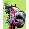 paint by numbers kit Horsing Around - Custom paint by number