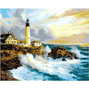 paint by numbers kit Lighthouse 02 - Custom paint by number
