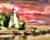 paint by numbers kit Lighthouse 17 - Custom paint by number