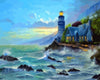 paint by numbers kit Lighthouse 22 - Custom paint by number
