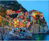 paint by numbers kit Manarola at night - Custom paint by number