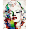 paint by numbers kit Marilyn Monroe - Custom paint by number