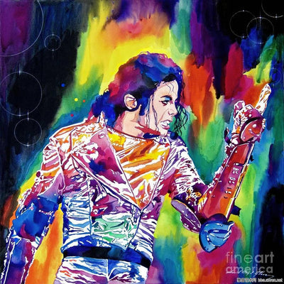 paint by numbers kit Michael Jackson showstoppers - Custom paint by number