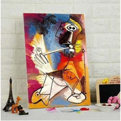 paint by numbers kit Pablo Picasso The smoker Le fumeur - Custom paint by number