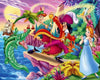 paint by numbers kit Peter Pan And Fee Clochette - Custom paint by number