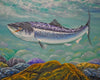 paint by numbers kit Salmon Fish Art - Custom paint by number